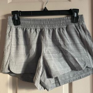 Adidas grey 3-stripes pacer woven shorts